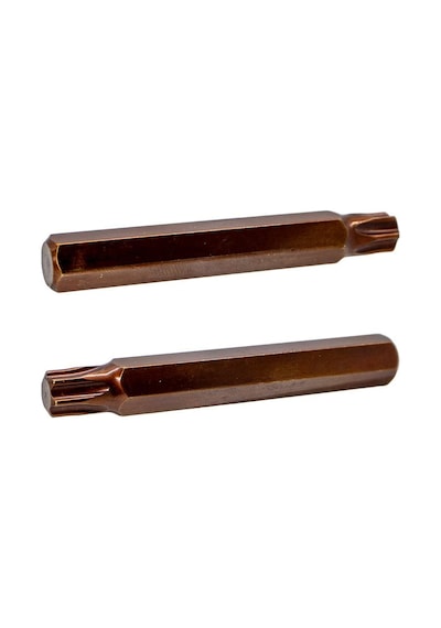 6569 Uzun Torx Bits Uç T50x75 Mm 10 Mm Saplı