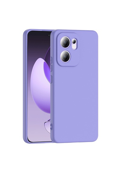 Kilifone - Oppo Reno 13f 5g Uyumlu Kılıf Esnek Koruyucu Mara Lansman Kapak - Siyah - T37335