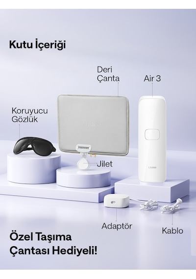 Ulıke Air 3 Ipl Lazer Epilasyon Cihazı Beyaz