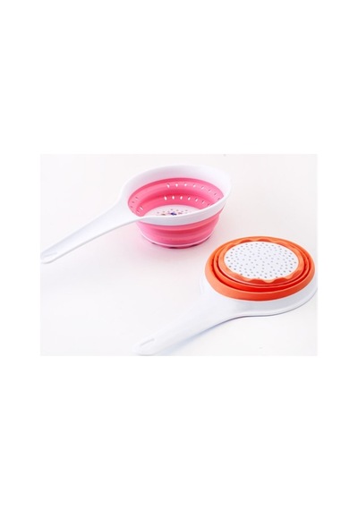 Saplı Silikon Katlanabilir Plastik Katlı Süzgeç Asorti - 312554844 Diğer