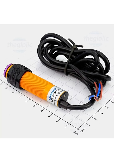 E3f-ds30c4 Ir Kızılötesi Mesafe Sensörü Mz80 Npn No Infrared Optik 30cm Engel Algılayıcı Proximity