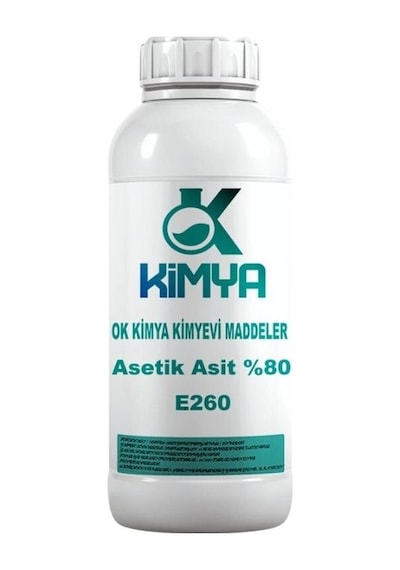 Ok Kimya Asetik Asit E260 %80 Sirke Ruhu 1 KG