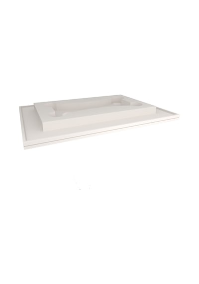 Motifpiyer Spotlu Gizli Işıklı Tavan Göbeği Sgt-duz-90x60-7