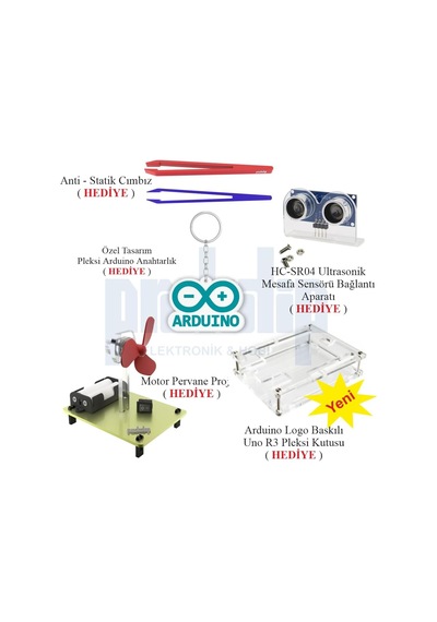Arduino İle Uyumlu Süper Full Profesyonel Set 138 Parça 375 Adet