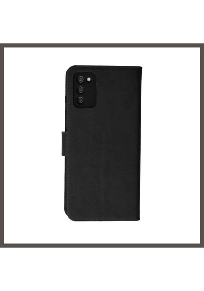 Bezos Samsung Galaxy A02s Trend S Plus Kapaklı Kılıf - Siyah Nxrlvng