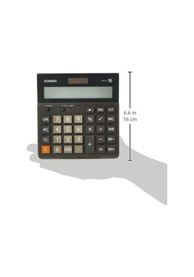 Casio Dh 16 Bk Masaüstü Hesap Makinesi Çok Renkli