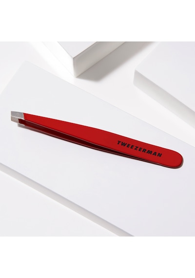 Tweezerman Slant Tweezer Signature Red - İkonik Kırmızı Cımbız