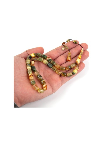 Lapisdo Katalin Kapsül Kesim 8x11 Mm Tesbih - Çok Renkli Çok Renkli