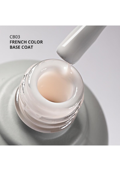 Momo Professional Kalıcı Oje French Color Base Coat Cb03 Rakı Beyazı 10 Ml