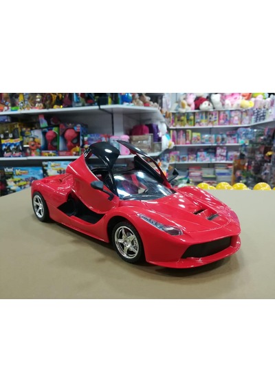 Uzaktan Kumandalı Kapıları Açılan Şarjlı Ferrari 1 : 16Ölçek Kır