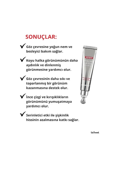 Medipeel Peptide 9 Volume Lif-tox Eye Cream 20 Ml Cilt Elastikiyetini Destekleyen Göz Çevresi Kremi