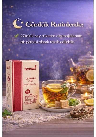 Gilaburu Çayı Bitkisel Karışımlı 60 G 30 Süzen Poşet