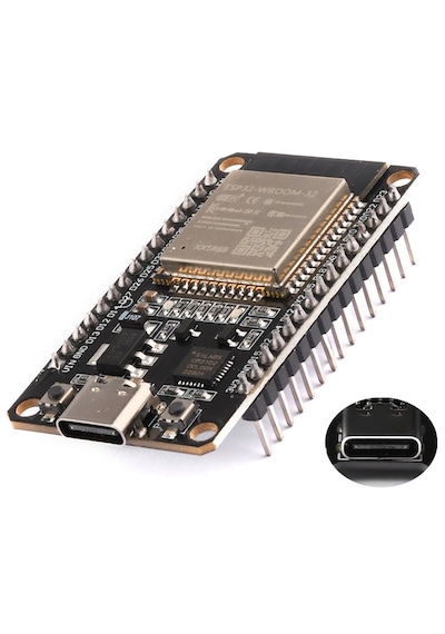Esp32 Devkit 30 Pin Wroom-32 Type-c Wifi + Bluetooth Geliştirme Kartı Cp2102, 4mb Arduino Iot Modülü