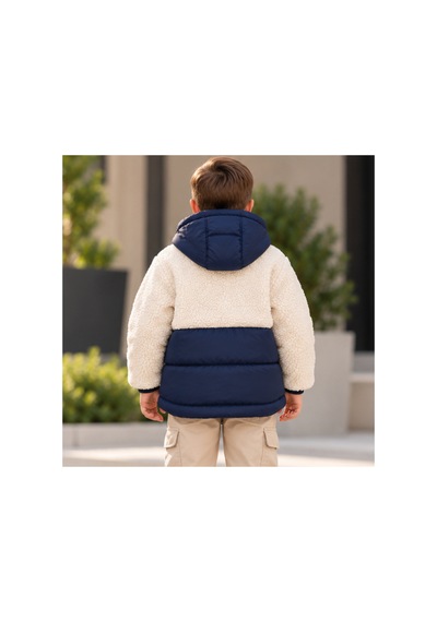 Maxx Kleın Erkek Çocuk Lacivert Kapüşonlu Peluş Görünümlü Mont Fermuarlı Cepli, İki Renkli Günlük Kışlık Çocuk Montu 12-18 Ay, 2-3-4-6-8 Yaş Maxx Kleın Erkek Çocuk Lacivert Kapüşonlu Peluş Görünümlü Mont Fermuarlı Cepli, İki Renkli Günlük Kışlık Çocuk Montu 12-18 Ay, 2-3-4-6-8 Yaş