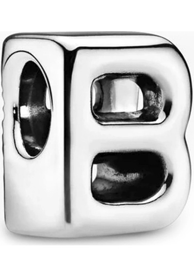 Nur Silver B Harfi Gümüş Charm Nur-bl02346