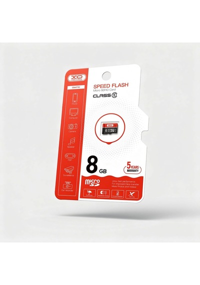 8gb Class 10 Yüksek Hızlı Micro Sdhc Kamera Ve Telefon Hafıza Kartı