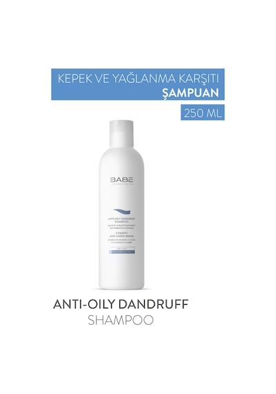 Babe Anti-Oily Dandruff Shampoo 250ml - Yağlı Saçlar İçin Kepek Şampuanı