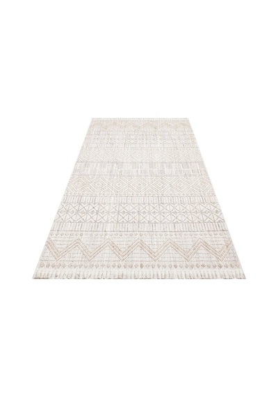 Hoom Rugs Mikanos Czy 02 Grey Beige Hav Vermez Yıkanabilir Modern Halı Gri - Bej