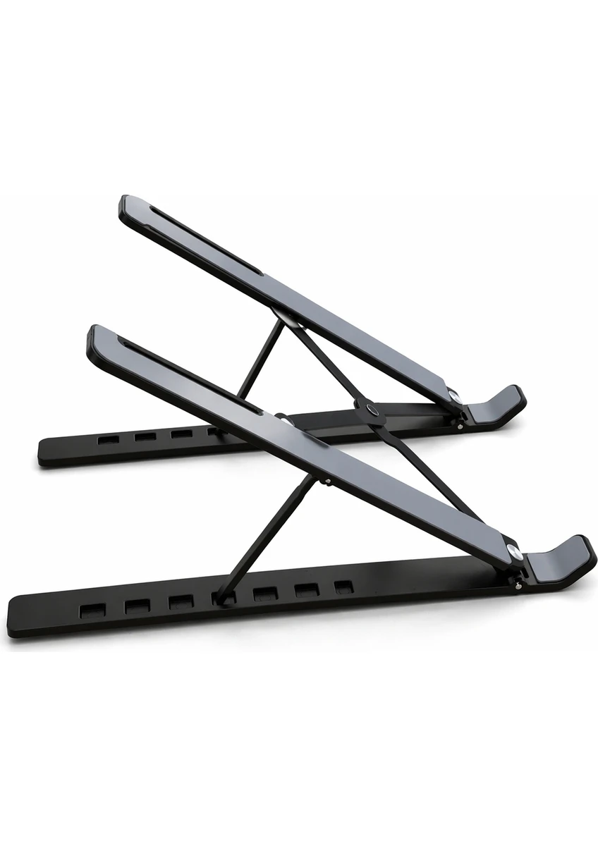Xkin Laptop Standı Alüminyum Ayarlanabilir Notebook Apple Uyumlu MacBook İpad Tablet Yükseltici Tutucu Universe