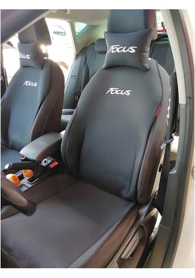 Ford Focus Nakışlı Ön Ikili Oto Koltuk Kılıfı