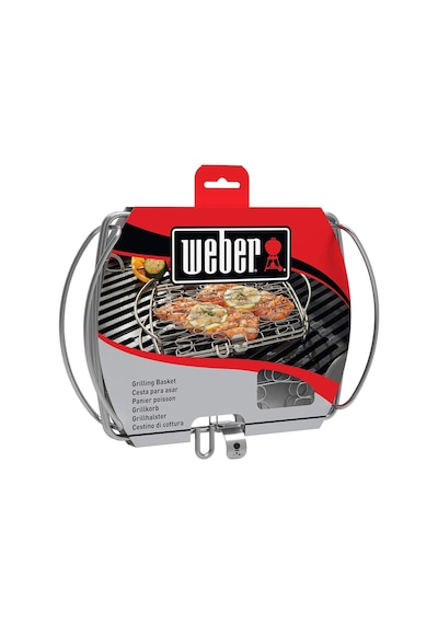 Weber 6470 Izgara Sepeti, 21,1 X 17,5 Cm, Balık Ve Sebze Tutucu