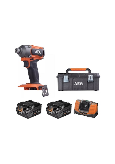 Aeg BSS 18C3B3-502C 18V 5Ah 350nm Çift Akülü Kömürsüz Darbeli Vidalama