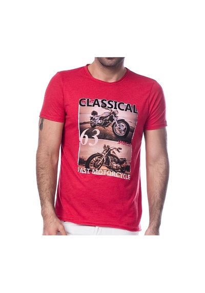 Scorp Graphics Classical 63 Baskılı Erkek Tişört