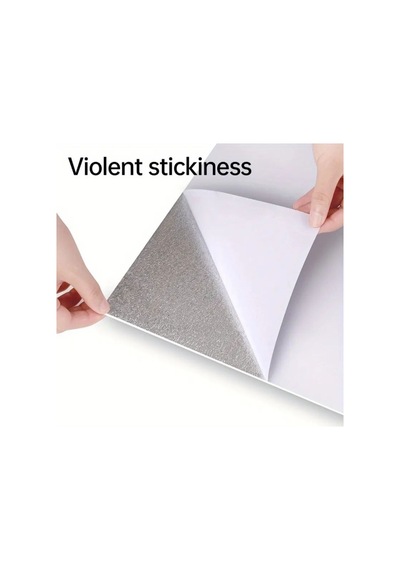 Gri Mermer Desen Duvar Sticker 30x30 Gri