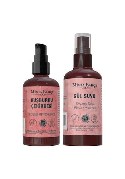100 Ml Kuşburnu Çekirdeği Yağı, Gül Suyu 150ml 30 ML