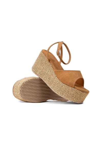 Deery Kadın Taba Renkli Platform Sandalet - Rd814ztbac01 Taba Deery Kadın Taba Renkli Platform Sandalet - Rd814ztbac01 Taba