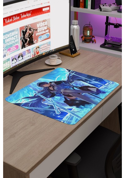 Akame Ga Kill Anime V2 - 48x40 Xl Gaming Kauçuk Kaymaz Taban Mouse Pad Fare Altlığı