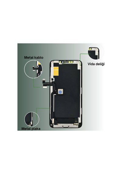 Teknik Evim Evo Apple Uyumlu iPhone 11 Pro Max Lcd Ekran Dokunmatik