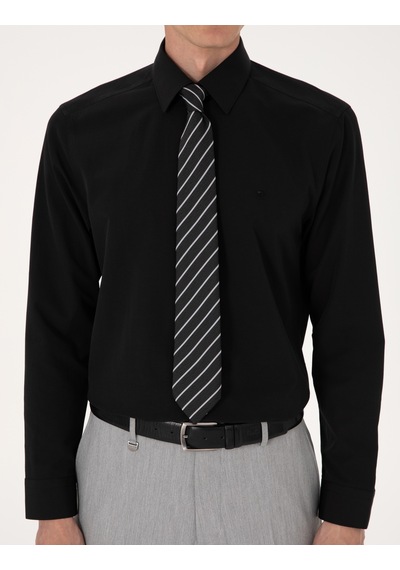 Pierre Cardin Erkek Siyah Gömlek Basic 50316734-vr046 Siyah