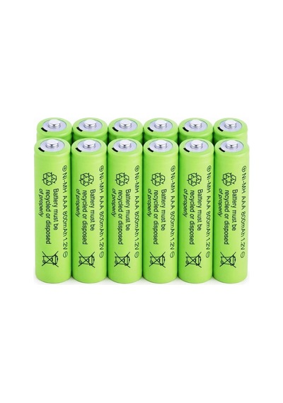 Zenviya21 800 Mah 1.2v Aaa Ni-cd Şarj Edilebilir Pil 12 Adet Zenya785