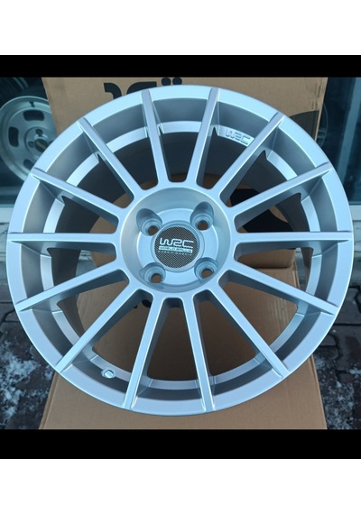 4x100 16 Wrc Jant Silver 4 Adet 1 Takım