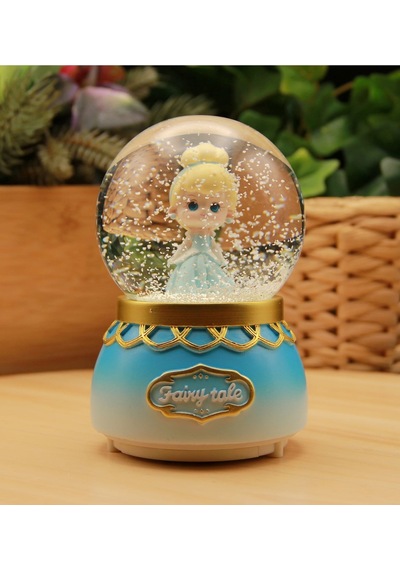 Disneyland Kül Kedisi Işıklı Ve Müzikli Kar Küresi Büyük Boy