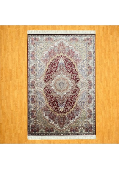 Şemse Desenli 200 X 300 İpek Halı Çok Renkli