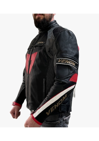 Venom D1 Sport Motosiklet Montu Deri