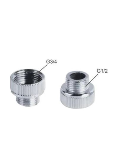 Duş Spiral Adaptörü 3/4x1/2 Çok Renkli