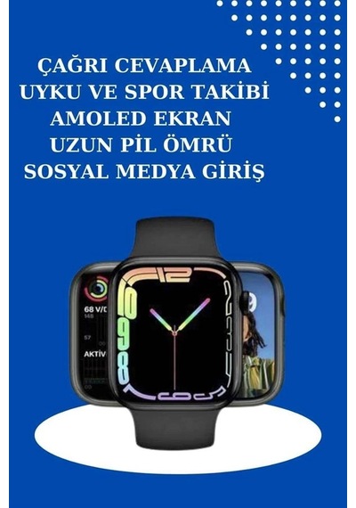 Mey İthalat 2025 Model Akıllı Saat Ve 2.nesil Tws Bluetooth Kulaklık Anc Özelliği Amoled Ekran