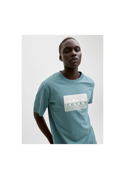 Jcofusıon Dots Prınt Tee Ss Crew Sn Erkek T-shirt 12289863 Yeşil