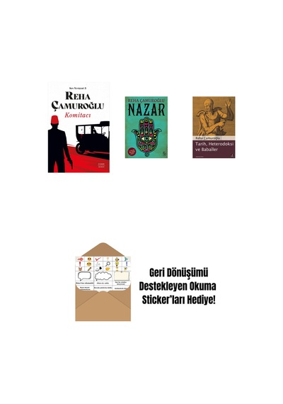 Komitacı + Nazar + Tarih, Heterodoksi Ve Babailer + Okuma Sticker'ları