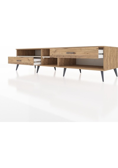 Kronos Tv Ünitesi 2 Raflı 2 Çekmeceli 220x59x51 Çam-aytaşı/çam Aytası/atlas Çam - Atlas Çam Kronos Tv Ünitesi 2 Raflı 2 Çekmeceli 220x59x51 Çam-aytaşı/çam Aytası/atlas Çam - Atlas Çam