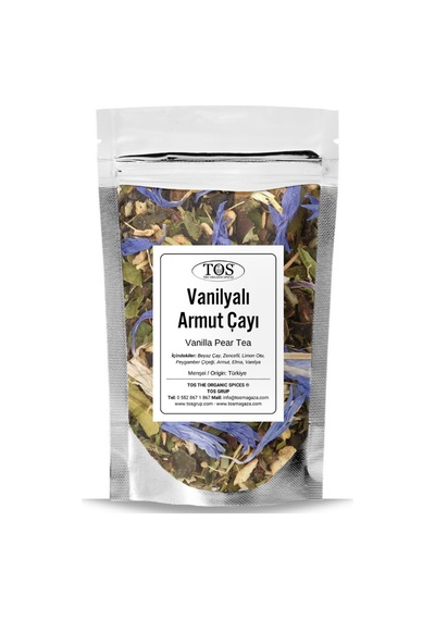Tos The Organic Spices Vanilyalı Armut Çayı 250 G