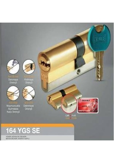 Kale 164 Ygs Se Yüksek Güvenlikli Çelik Kapı Kilidi