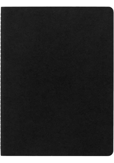 Moleskine Cahier Journals Çizgisiz Defter 19x26 Black Siyah