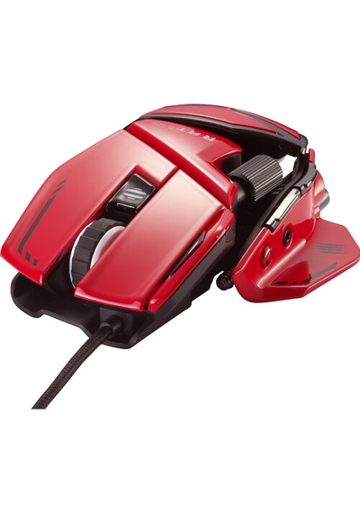 Mad Catz R.a.t. 8+ Adv Kablolu Rgb Gaming Mouse 20.000 Dpı Kırmızı Rat-8+red