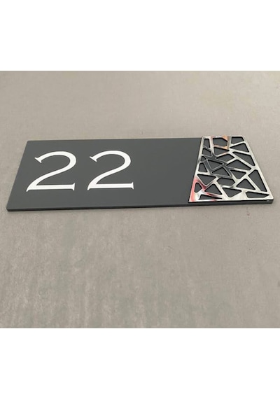 Silver Patterned Serisi Kapı Numarası