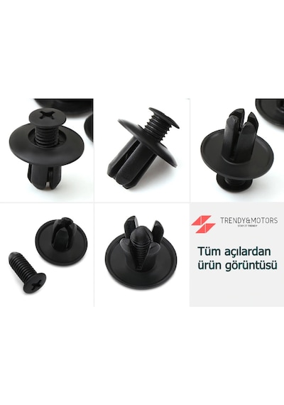 Hyundai Döseme Klips Oto Baglanti Klipsi Vidali 10 Adet 466193593