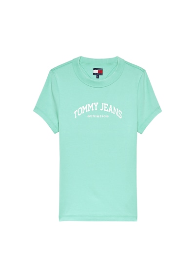 Tommy Jeans Kadın Tişört Dw0dw22302 Yeşil